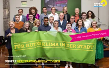 Grüne StadtratskandidatInnen 2020